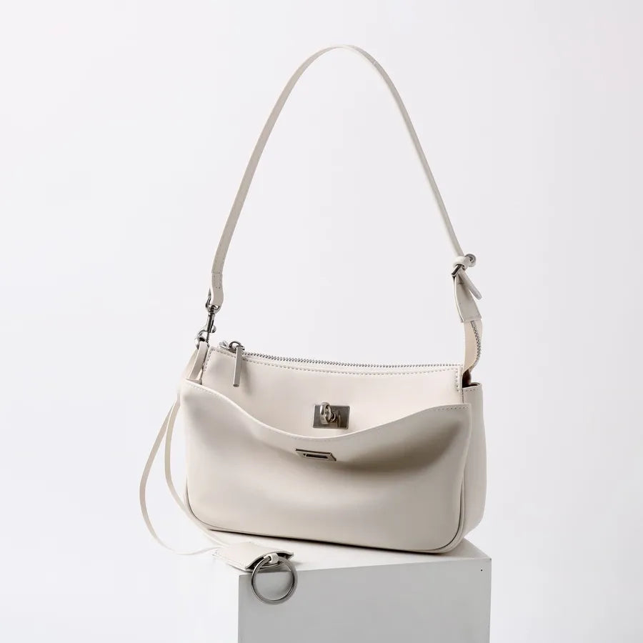 New Versatile  Women's Fashion Bag High Quality Leather Shoulder Underarm Crossbody Handbag High Sense