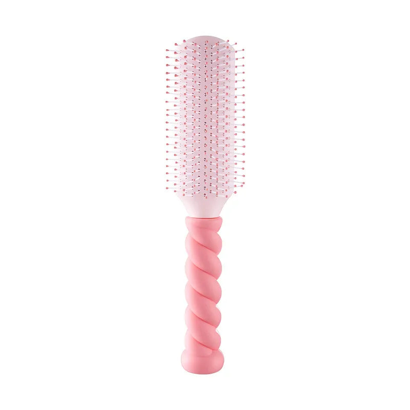 Simple Style Solid Color PP Nylon Hair Comb