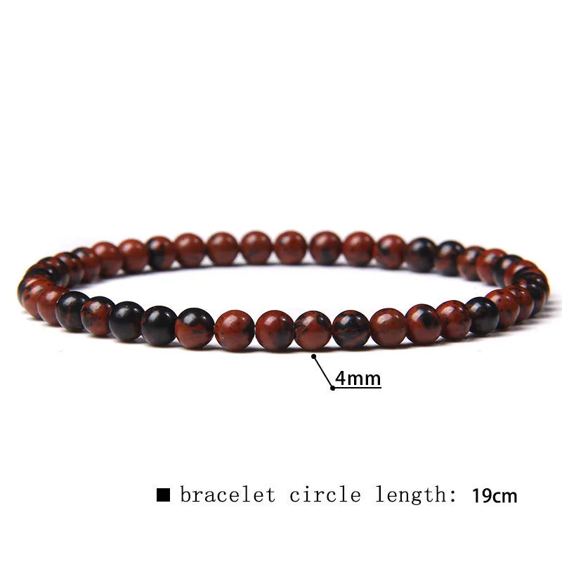 Simple Style Geometric natural stone Bracelets In Bulk