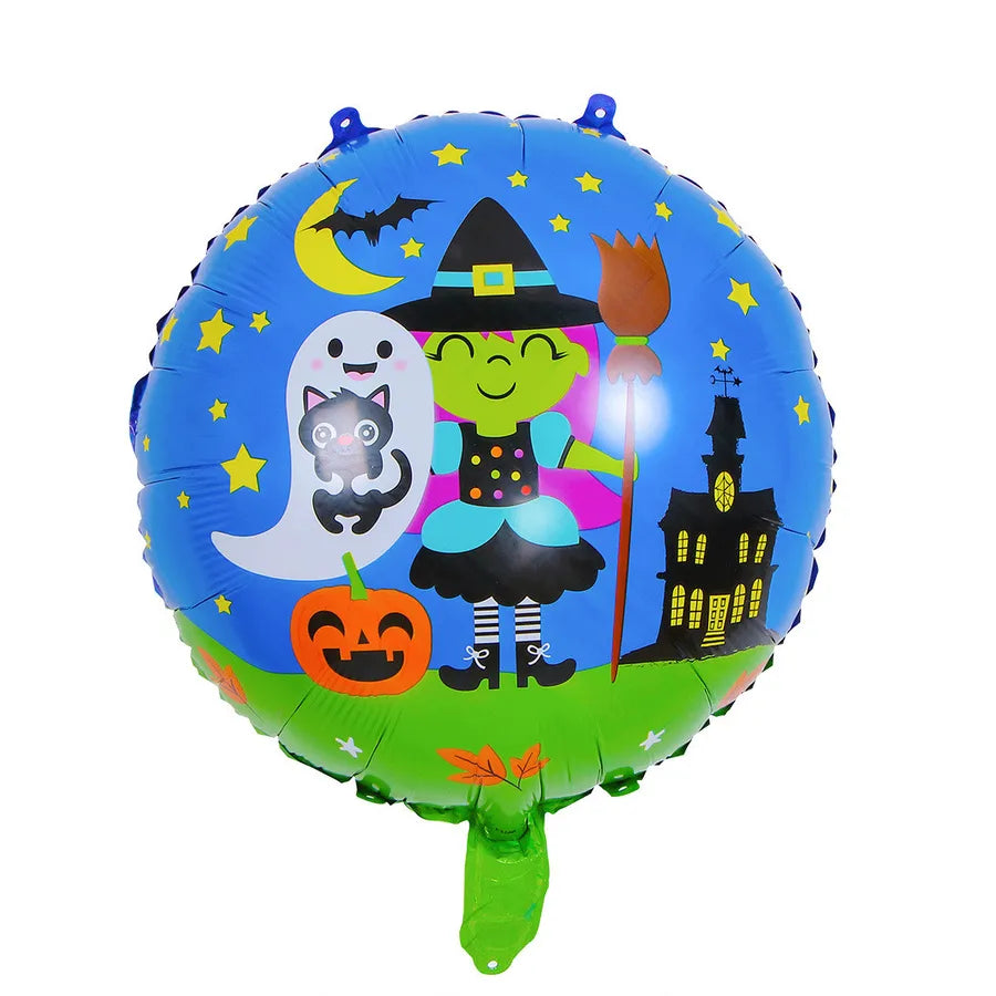 Halloween Pumpkin Bat Skull Aluminum Film Party Balloons Party Supplies Balloons