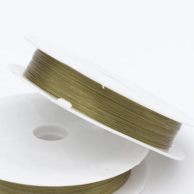 1 Piece 0.25mm 0.3mm 0.45mm 304 Stainless Steel Solid Color Polished Steel wire
