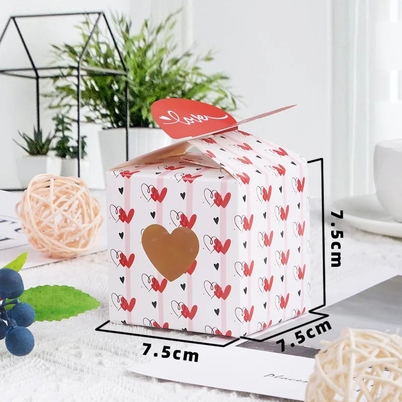 valentine's day simple style classic style color matching paper date gift wrapping supplies