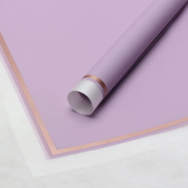 Elegant Romantic Solid Color Korean Plain Paper Daily Date Korean Floral Wrapping Paper Party Supplies Gift Wrapping Supplies 1 Pack of 20 Sheets