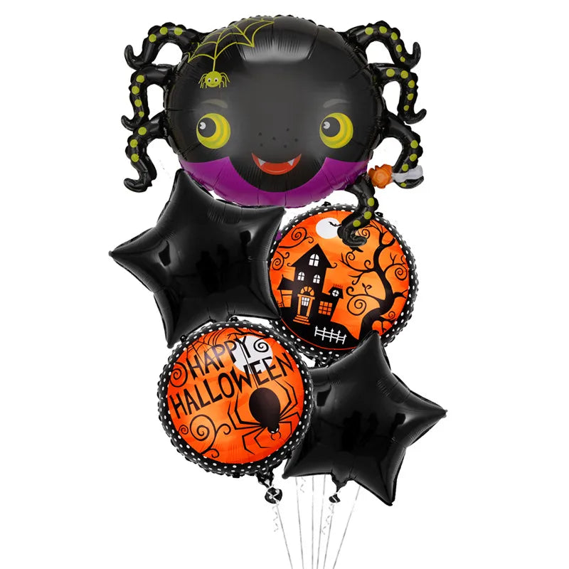 halloween geometric aluminum film party balloon