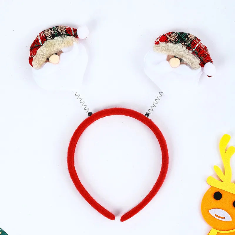 Christmas Cartoon Style Simple Style Color Block Nonwoven Holiday Daily Costume Props