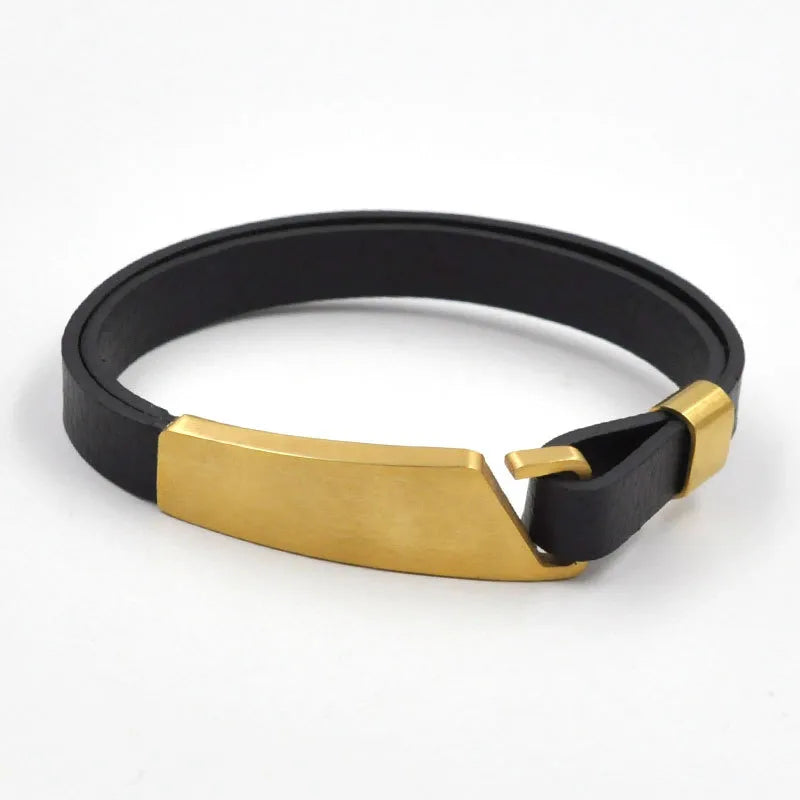 Simple Style Geometric 304 Stainless Steel Plating Unisex Bangle