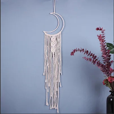 Nordic Style Vacation Dreamcatcher rope Iron Tapestry Dreamcatcher Artificial Decorations
