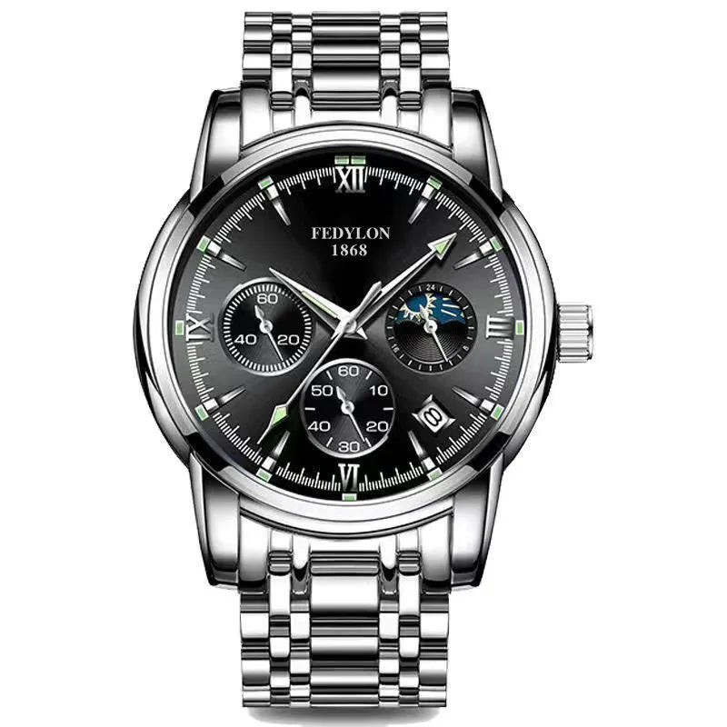 Vertiron Swiss Watch Men's Mechanical Watch Business Student Retro Genuine Top 10 Waterproof Quartz Men's Luminous
