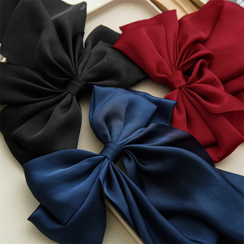 women's fashion bow knot cloth hair clip