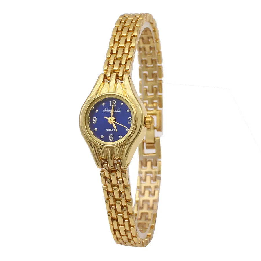 Casual Round Buckle Quartz Watch Women's Watches