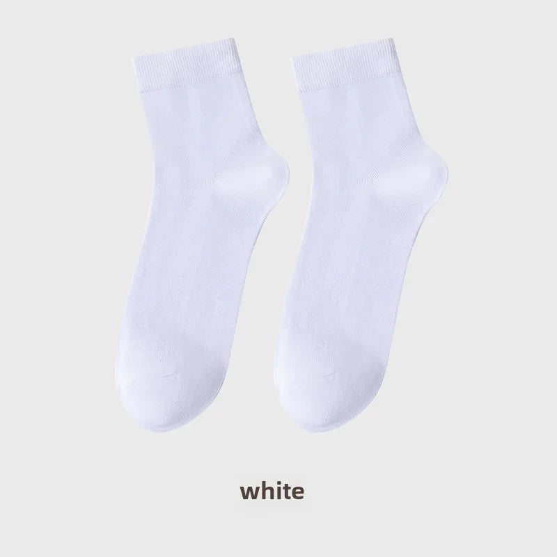 Bona Ness socks men's socks autumn cotton antibacterial men's socks stocking deodorant sweat-absorbent socks wholesale cotton