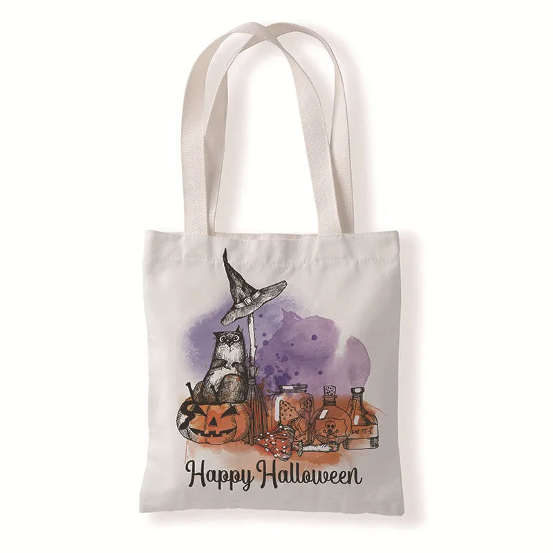 Women's Simple Style Color Block Shopping bags