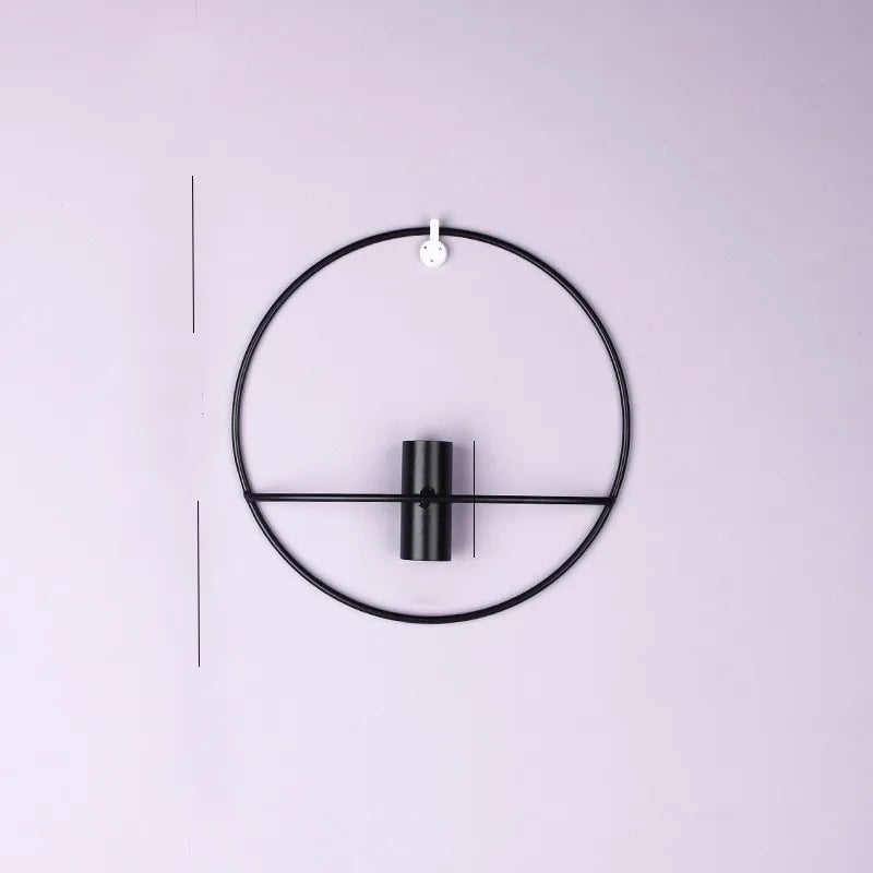 Simple Style Solid Color Iron Wall Art