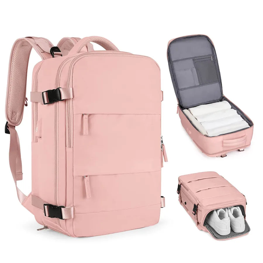 Travel Backpack Girls Large Capacity Multi-Functional Luggage Backpack Short Trip Business Travel Bag