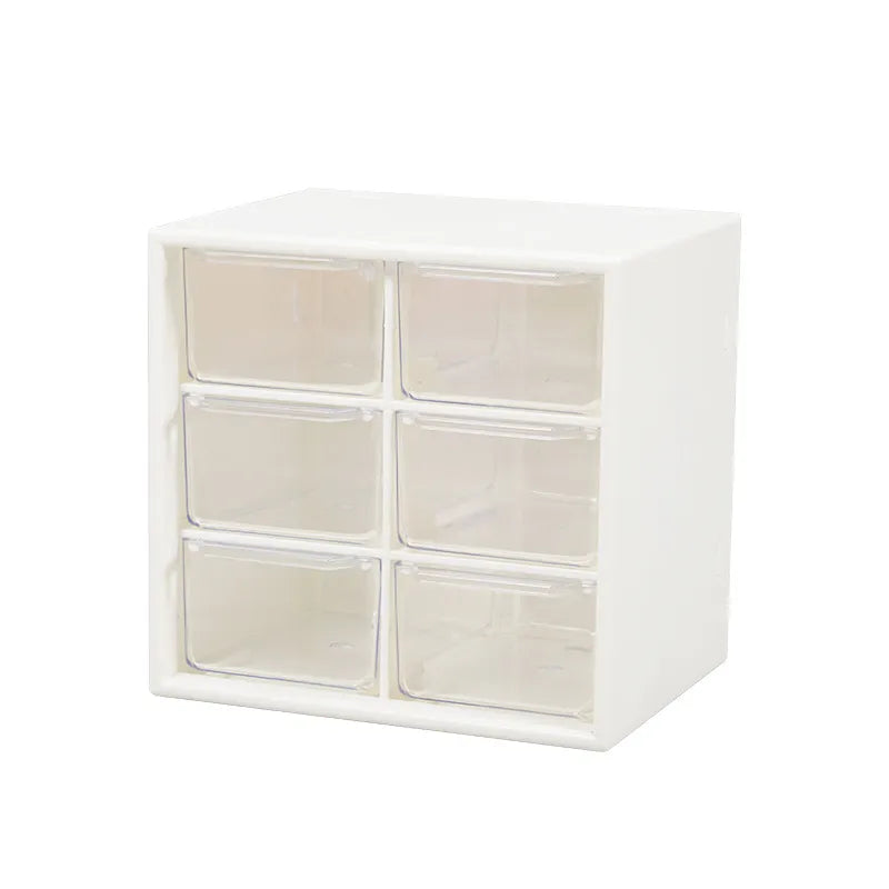 Solid Color PS Plastic Simple Style Storage Box