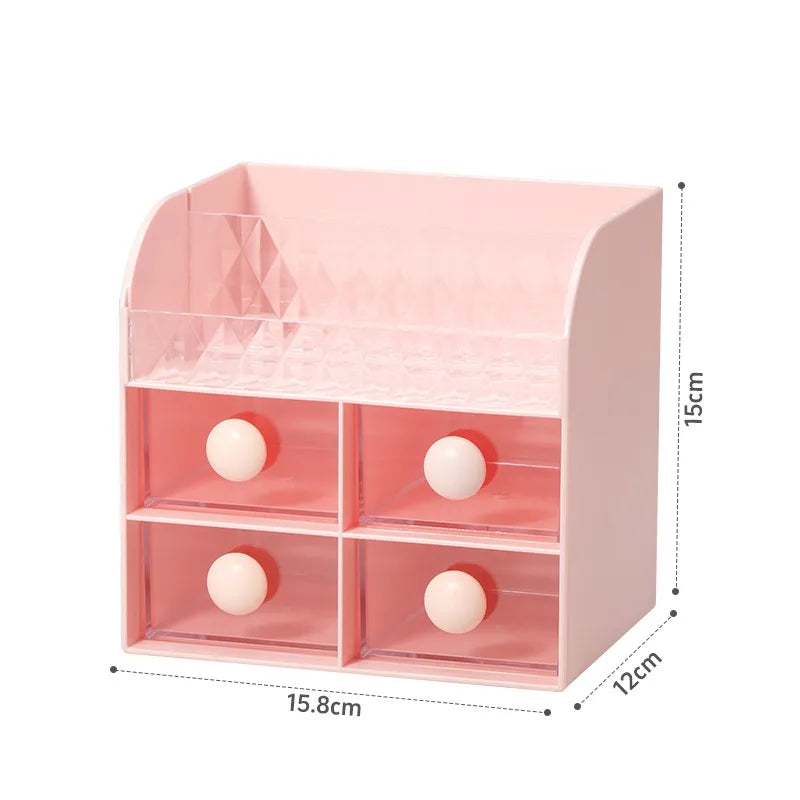 Solid Color PP Plastic Cute Simple Style Storage Box