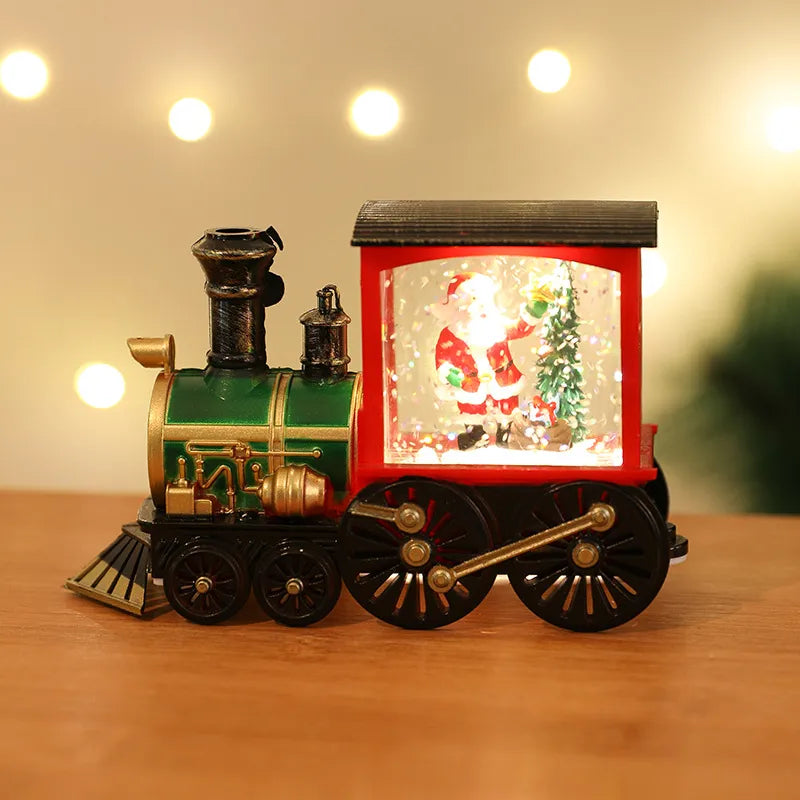 Christmas Cartoon Style Cute Santa Claus Snowman Plastic Indoor Party Festival Ornaments