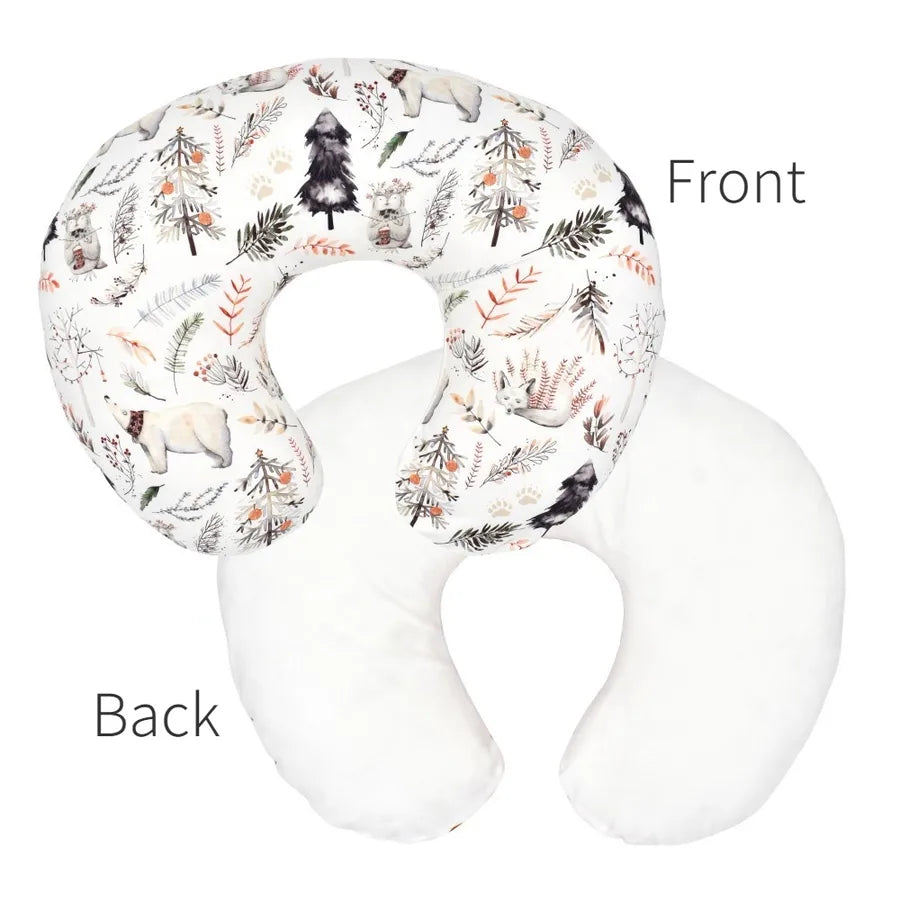 baby feeding pillow pillowcase elastic U-shaped lactation pillowcase autumn and winter detachable pillowcase lactation pregnant woman pillow