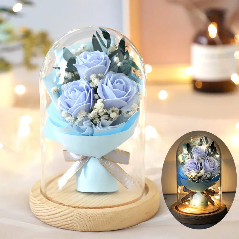Valentine'S Day Romantic Rose Soap Flower Artificial flowers