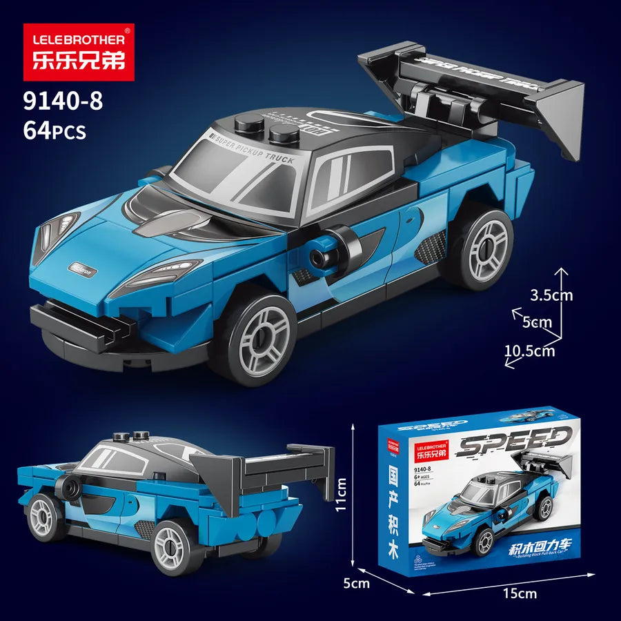 Kids(7-16Years) Car Plastic Building Toys