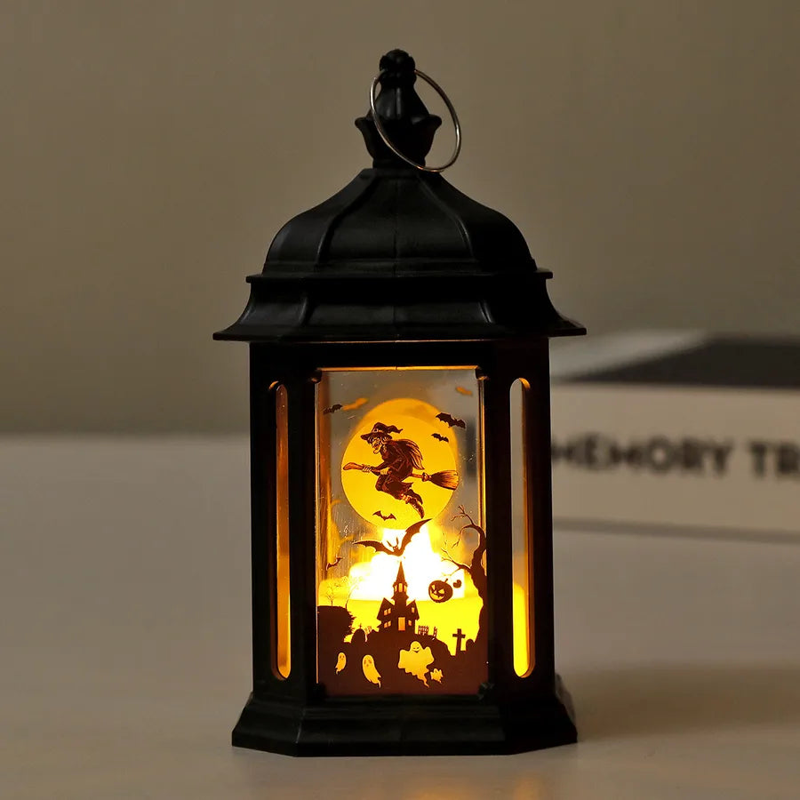 Halloween Decoration Lantern Atmosphere Decoration Props Plastic Classical Simplicity Style Holiday Theme Ornaments Accessories