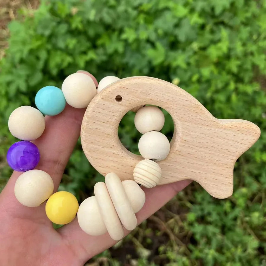 baby toys bear wood toys