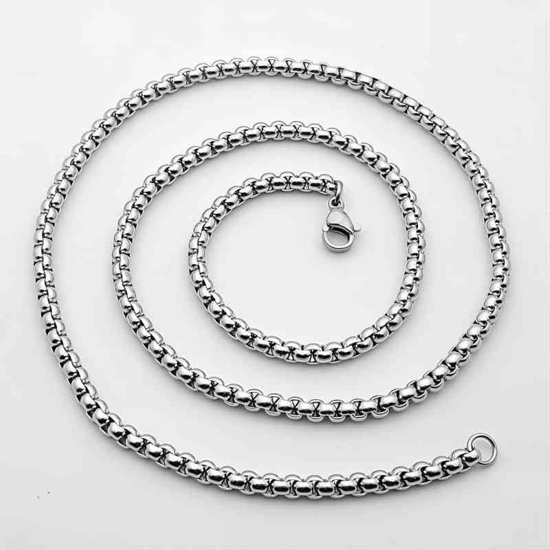Retro Punk Snake 304 Stainless Steel Plating Men's