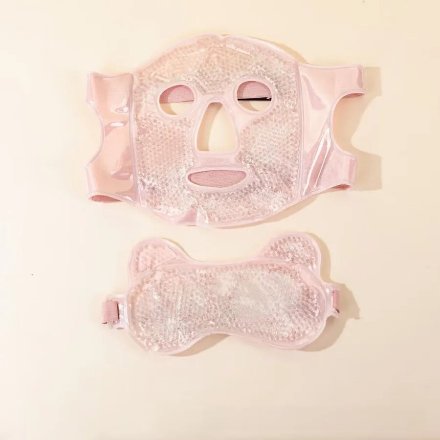 Ice Compress Mask Cold Compress Eye Mask Ice Bag Face Mask Postoperative Recovery Artifact Hot Compress Full Face Cooling Cotton Face Mask