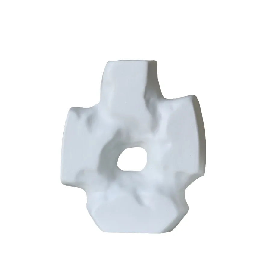 simple style geometric ceramics ornaments artificial decorations