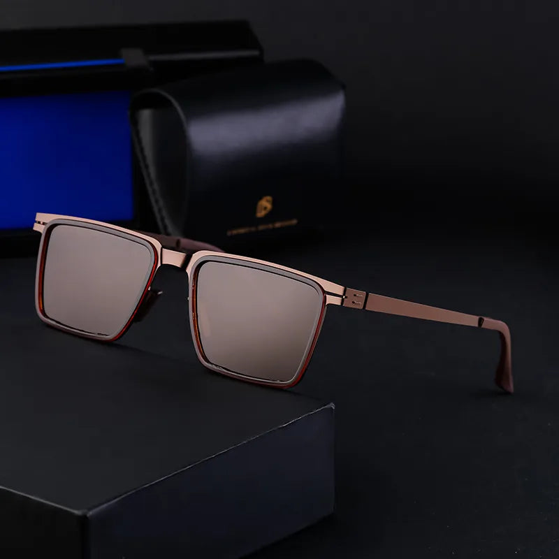 Streetwear Geometric Tac Square Full Frame Men's Sunglasses
