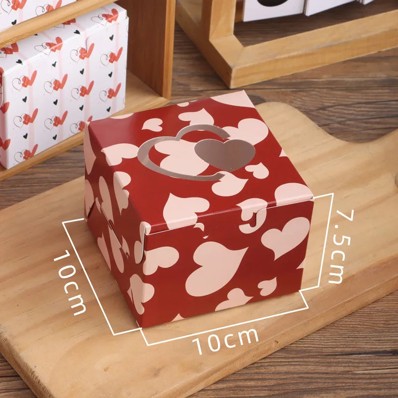simple style classic style heart shape paper holiday festival gift wrapping supplies