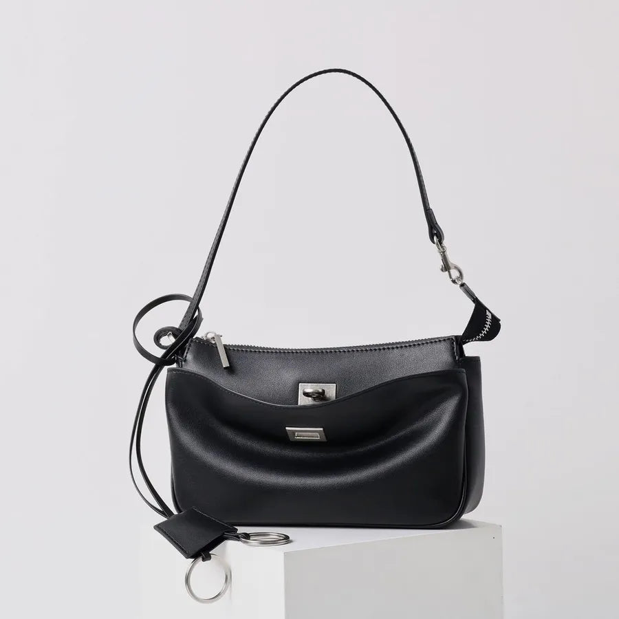 New Versatile  Women's Fashion Bag High Quality Leather Shoulder Underarm Crossbody Handbag High Sense