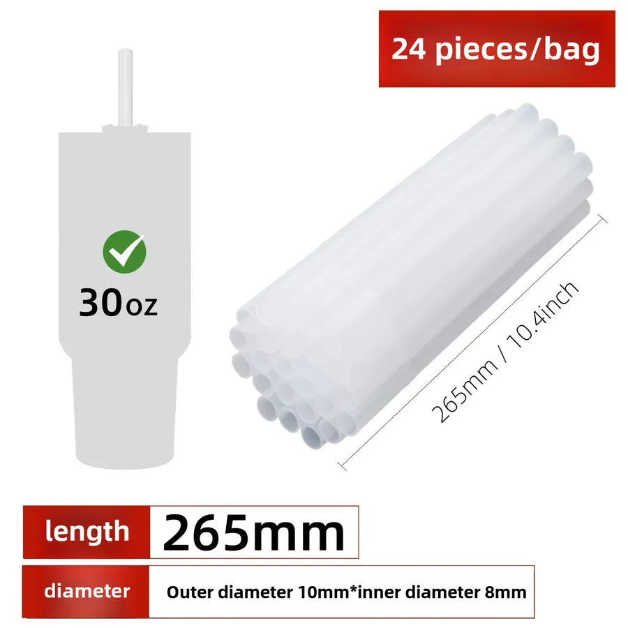 40oz car water cup straw mug  travel mug PE straw transparent straw