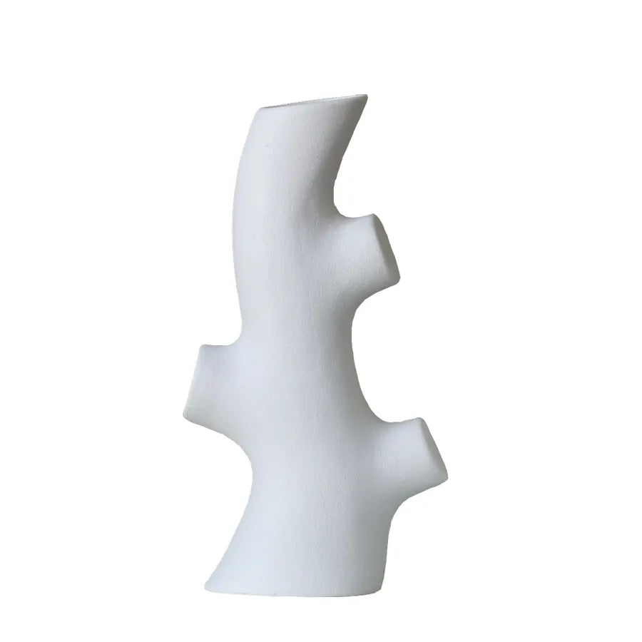 simple style geometric ceramics ornaments artificial decorations