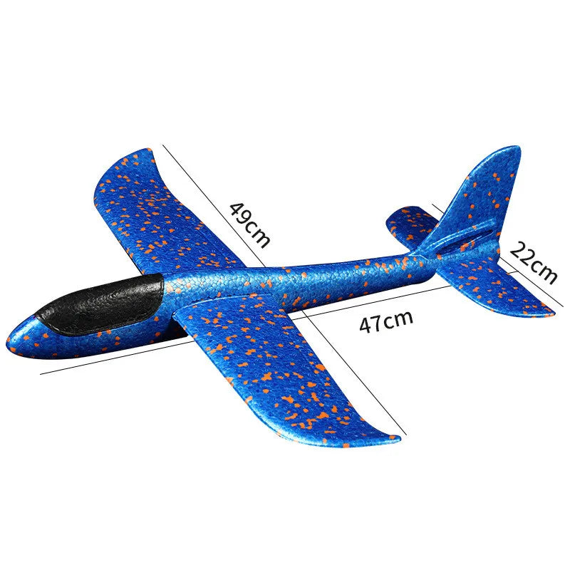 Outdoor Toys Color Block Airplane EPP Foam Toys