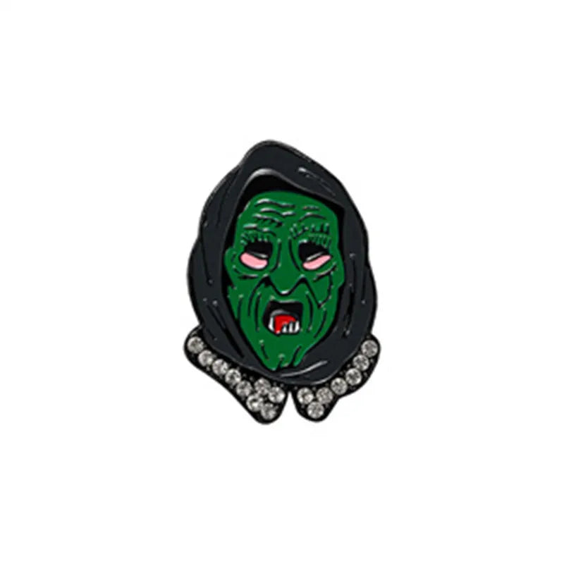 Cute Simple Style Classic Style Halloween Pattern Alloy Plating Unisex Brooches