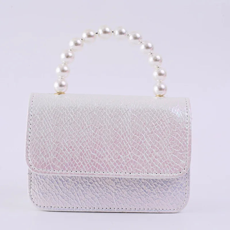 Spring and Summer Explosions Handbag Small Fragrant Princess Bag Children Pearl Small Bag Mini Decorative Bag Wholesale