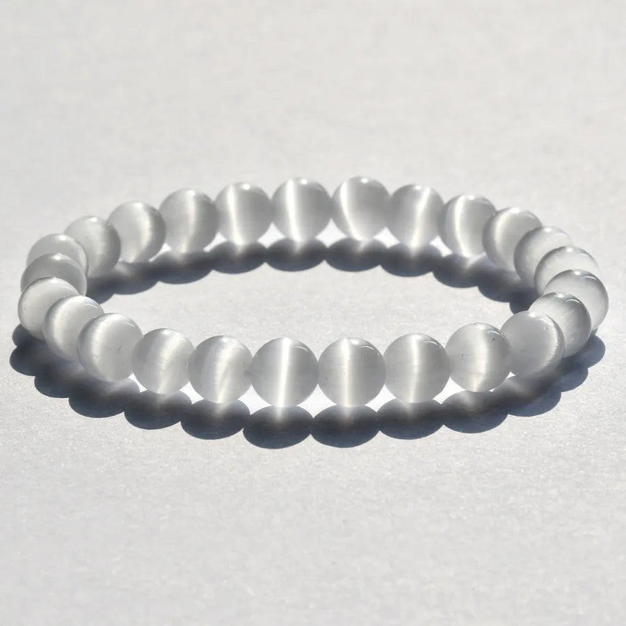 Elegant Geometric Solid Color natural stone Bracelets In Bulk