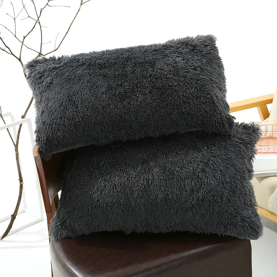 Casual Elegant Cute Solid Color Polyester Pillow Cases Bedding