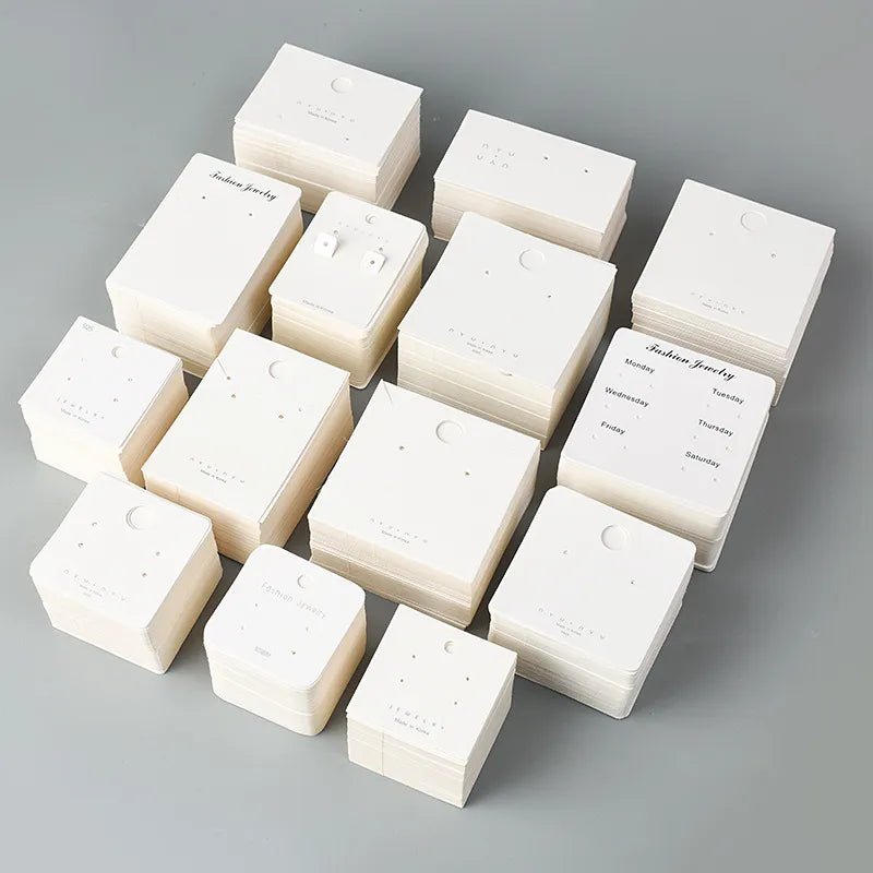 basic letter solid color paper printing jewelry accessories 1 piece