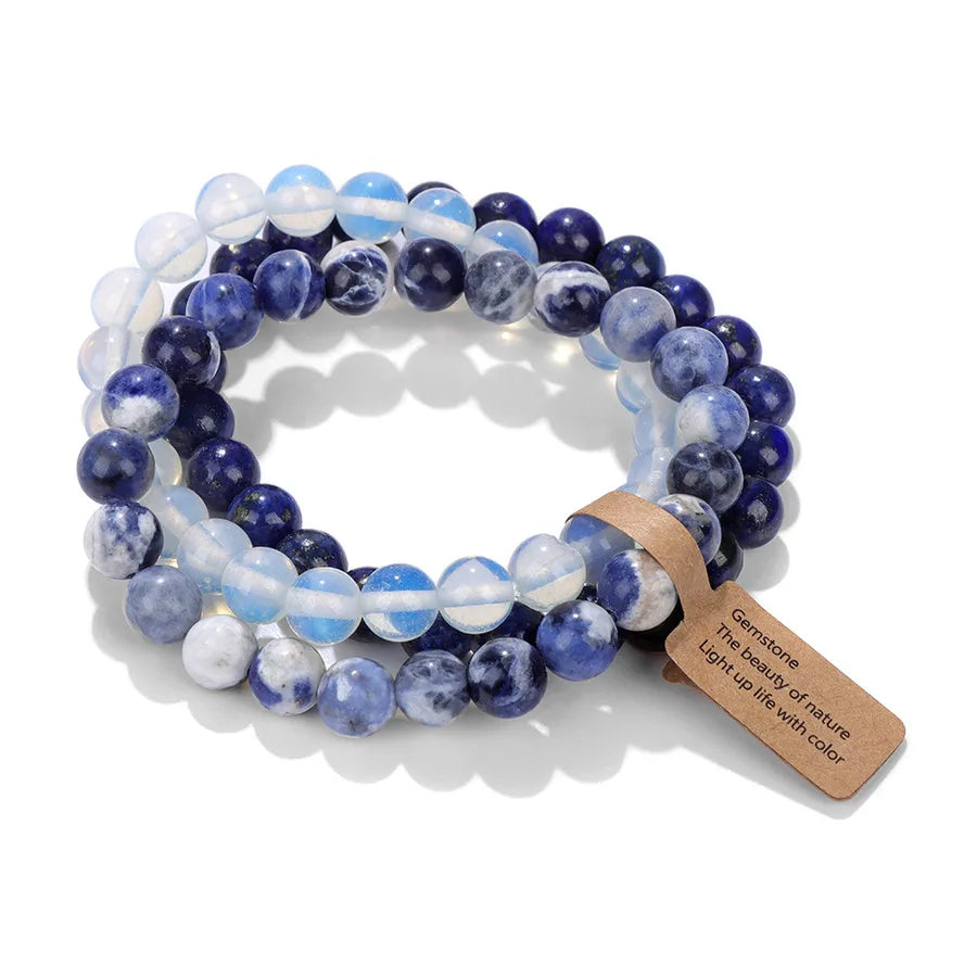 Simple Style Fruit natural stone Crystal Bracelets In Bulk