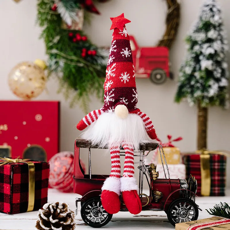 Christmas Cute Cartoon Character Polyester Party Ornaments