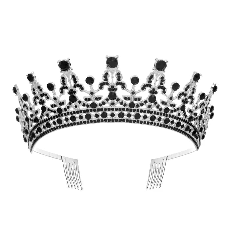 ethnic style crown alloy diamond rhinestones crown 1 piece