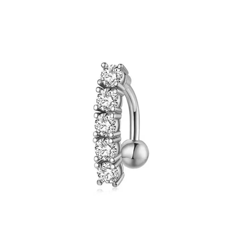 Human body piercing jewelry navel nail  hot selling navel ring  classic navel buckle wholesale manufacturers navel nail