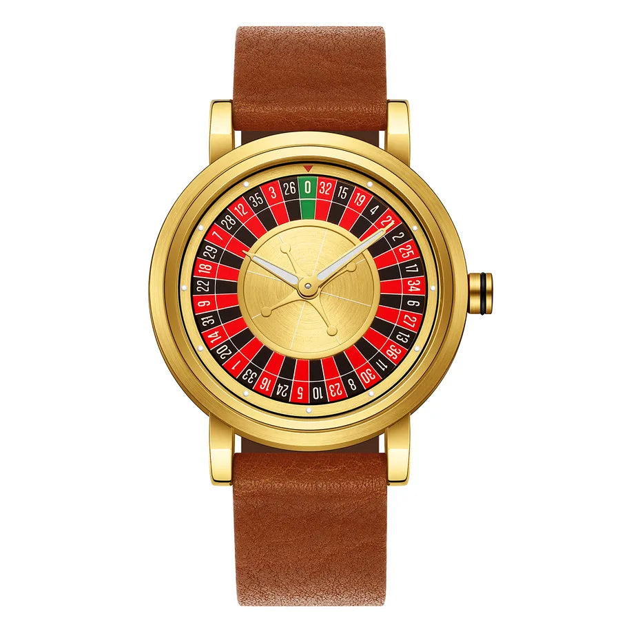 Retro Geometric Buckle Quartz Watch Men's Watches