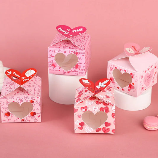 Valentine'S Day Heart Shape Paper Holiday Wedding Party Gift Wrapping Supplies Gift Wrapping Supplies