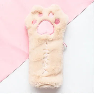 Letter Paw Print Plush Class Cute
