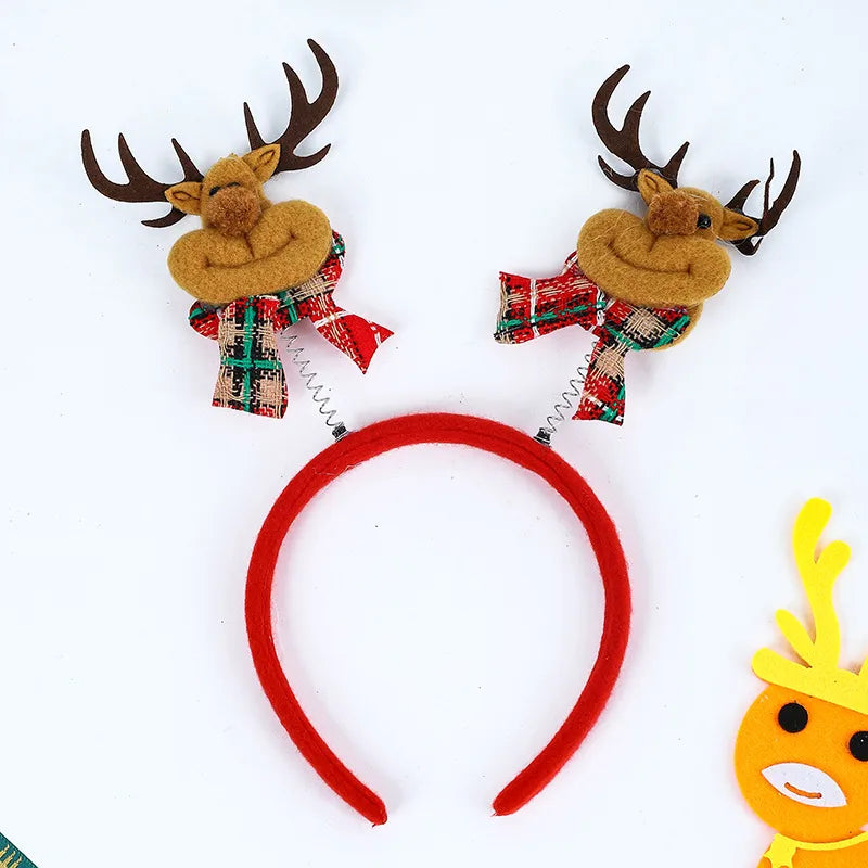 Christmas Cartoon Style Simple Style Color Block Nonwoven Holiday Daily Costume Props