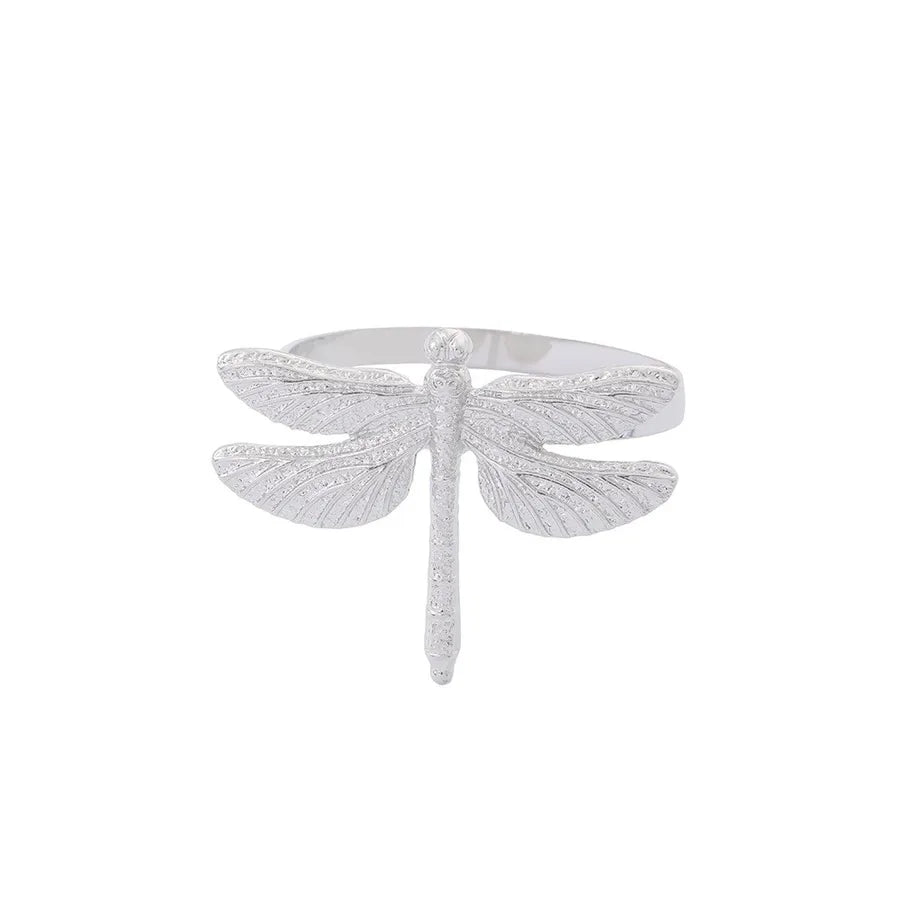Insect Dragonfly Butterfly Zinc alloy 1 Piece