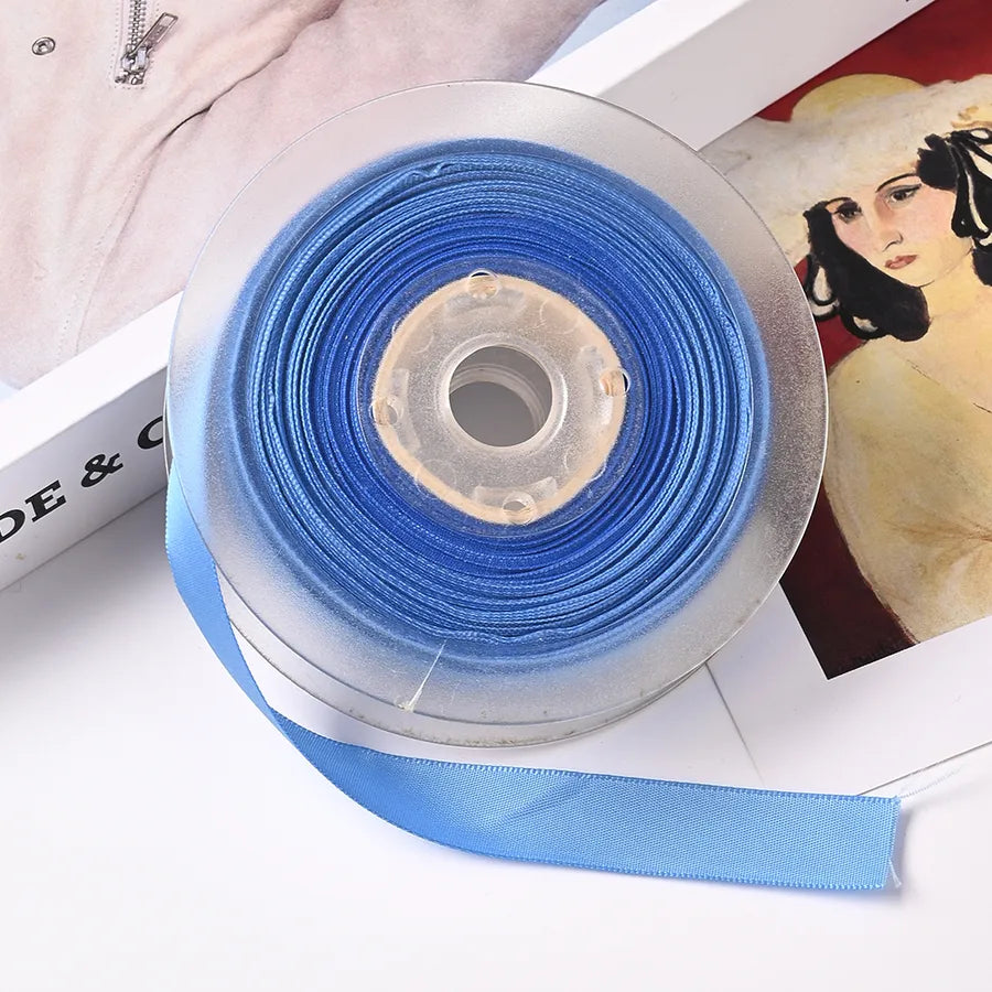Simple Style Artistic Solid Color Polyester Banquet Birthday Colored Ribbons Gift Wrapping Supplies Party Supplies Gift Wrapping Supplies 100 Yards/Package 300 Yards/Package 500 Yards/Package